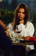 EMILY RATAJKOWSKI Out for Dinner at Il Buco in New York 09/22/2020