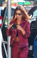 EMILY RATAJKOWSKI Out in Central Park in New York 09/12/2020