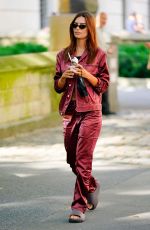 EMILY RATAJKOWSKI Out in Central Park in New York 09/12/2020