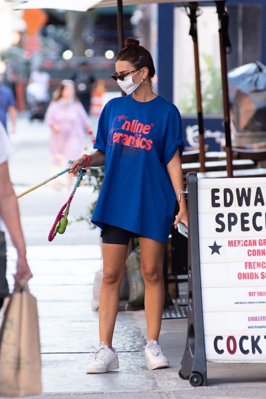 EMILY RATAJKOWSKI Out in New York 09/09/2020