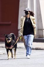 EMILY RATAJKOWSKI Out with Her Dog in New York 09/18/2020