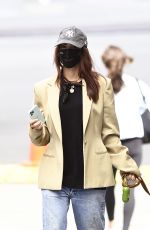 EMILY RATAJKOWSKI Out with Her Dog in New York 09/18/2020