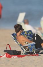 EMILY RATAJKOWSKI Riding Bike and Out on the Beach in The Hamptons 09/03/2020