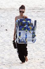 EMILY RATAJKOWSKI Riding Bike and Out on the Beach in The Hamptons 09/03/2020
