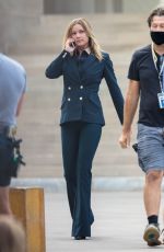 EMILY VANCAMP on the Set of The Falcon and the Winter Soldier in Atlanta 09/14/2020