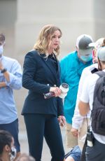 EMILY VANCAMP on the Set of The Falcon and the Winter Soldier in Atlanta 09/14/2020