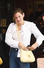 EMMA CORRIN in Ripped Denim Leaves Her Hotel in Venice 09/09/2020