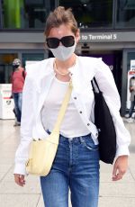 EMMA CORRIN in Ripped Denim Leaves Her Hotel in Venice 09/09/2020