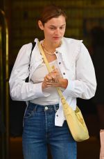 EMMA CORRIN in Ripped Denim Leaves Her Hotel in Venice 09/09/2020