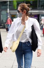 EMMA CORRIN in Ripped Denim Leaves Her Hotel in Venice 09/09/2020