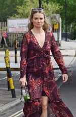 EMMA RIGBY Out and About in Notting Hill 08/25/2020