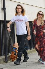 EMMA RIGBY Out and About in Notting Hill 08/25/2020