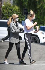 EMMA ROBERTS abd KRISTEN STEWART Out in Los Angeles 08/30/2020
