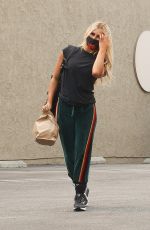 EMMA SLATER Arrives at DWTS Rehearsal in Los Angeles 09/11/2020