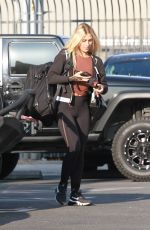 EMMA SLATER Arrives at DWTS Rehersal in Los Angeles 09/18/2020