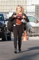 EMMA SLATER Arrives at DWTS Rehersal in Los Angeles 09/18/2020