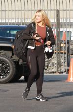 EMMA SLATER Arrives at DWTS Rehersal in Los Angeles 09/18/2020