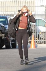 EMMA SLATER Arrives at DWTS Rehersal in Los Angeles 09/18/2020