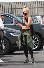EMMA SLATER, SHARNA BURGESS and PETA MURGATROYD at DWTS Rehearsal Studios in Los Angeles 09/17/2020