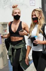 EMMA SLATER, SHARNA BURGESS and PETA MURGATROYD at DWTS Rehearsal Studios in Los Angeles 09/17/2020