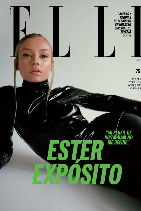 ESTER EXPOSITO on the Cover of Elle Magazine, Mexico September 2020