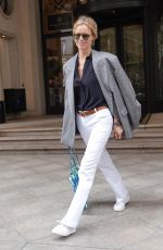 EVA HERZIGOVA Out at Milan Fashion Week 09/23/2020