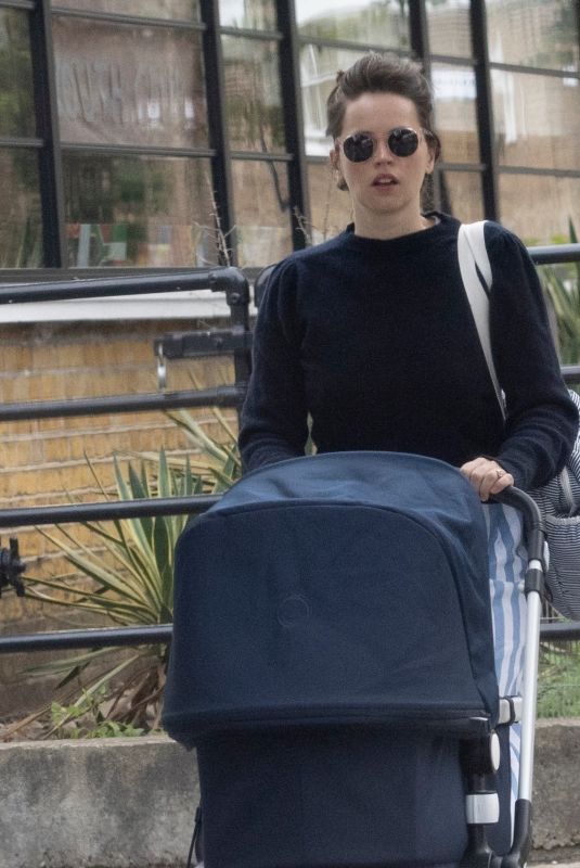 FELICITY JONES Out and About in London 09/14/2020
