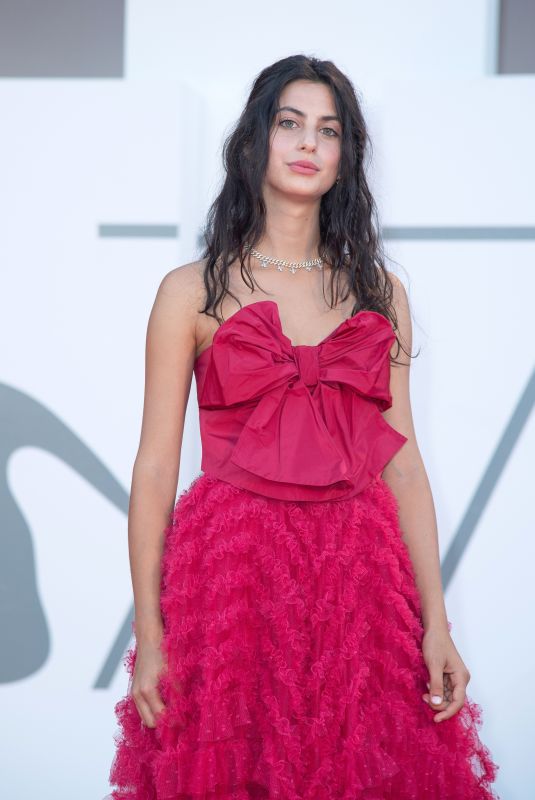 FOTINI PELUSO at The World to Come Premiere at 2020 Venice Film Festival 09/06/2020