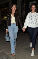 FRANCESCA and CLAUDIA ALLEN at Sumosan Twiga in Knightsbridge 09/09/2020