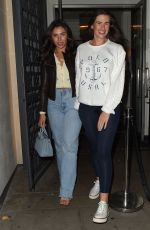 FRANCESCA and CLAUDIA ALLEN at Sumosan Twiga in Knightsbridge 09/09/2020
