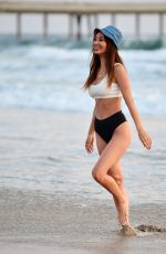 FRANCESCA FARAGO in Bikini Out on Venice Beach 09/02/2020