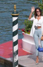 FRANCESCA SOFIA NOVELLO Arrives at Hotel Excelsior in Venice 09/03/2020