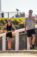 GABRIELLA BROOKS and Liam Hemsworth Out Hiking at Byron Bay 08/31/2020