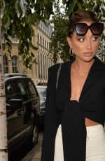 GEORGIA HARRISON at Langham Hotel in London 09/28/2020