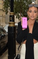 GEORGIA HARRISON at Langham Hotel in London 09/28/2020