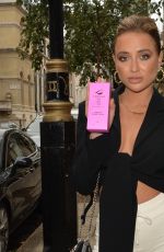 GEORGIA HARRISON at Langham Hotel in London 09/28/2020