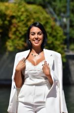 GEORGINA RODRIGUEZ Arrives at Hotel Excelsior at 77th Venice Film Festival 09/03/2020