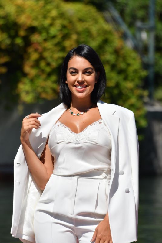 GEORGINA RODRIGUEZ Arrives at Hotel Excelsior at 77th Venice Film Festival 09/03/2020