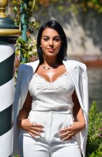 GEORGINA RODRIGUEZ Arrives at Hotel Excelsior at 77th Venice Film Festival 09/03/2020