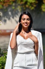 GEORGINA RODRIGUEZ Arrives at Hotel Excelsior at 77th Venice Film Festival 09/03/2020
