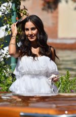 GIULIA DE LELLIS Arrives at Hotel Excelsior at 77th Venice Film Festival 09/03/2020
