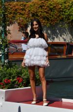 GIULIA DE LELLIS Arrives at Hotel Excelsior at 77th Venice Film Festival 09/03/2020