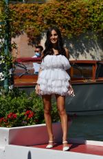 GIULIA DE LELLIS Arrives at Hotel Excelsior at 77th Venice Film Festival 09/03/2020