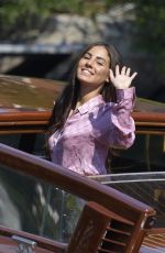 GIULIA DE LELLIS Arrives at Hotel Excelsior in Venice 09/04/2020