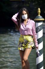 GIULIA DE LELLIS Arrives at Hotel Excelsior in Venice 09/04/2020