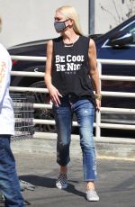 GWEN STEFANI in Ripped Denim Out Shopping in Encino 09/27/2020