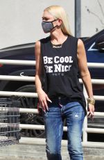 GWEN STEFANI in Ripped Denim Out Shopping in Encino 09/27/2020