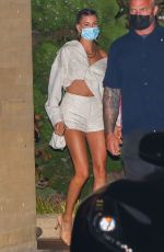HAILEY and Justin BEIBER at Nobu in Malibu 09/09/2020