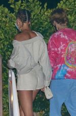 HAILEY and Justin BEIBER at Nobu in Malibu 09/09/2020