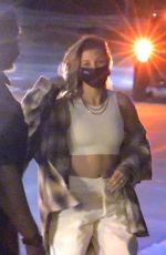 HAILEY and Justin BIEBER at Boa Steakhouse in West Hollywood 09/16/2020